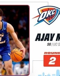 雷霆官宣：与后卫米切尔已签下多年合同