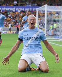 世界杯下注-哈兰德赛后社媒晒照庆祝：足球归来！